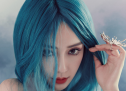 Angelababy封面大片 仿佛深海里的人鱼公主