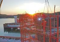 “海上通途”龙门大桥建设忙 全长约7.6公里 “海上通途”龙门大桥建设忙 全长约7.6公里