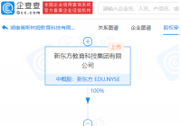 新东方投资成立教育科技公司 经营范围含AI硬件销售等