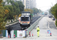 尚德路路网改造全封闭施工 改善市民出行环境