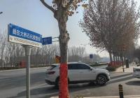 郑州大桥石化一加油站占用公共绿化带，将企业广告牌模仿成了“路名牌”？