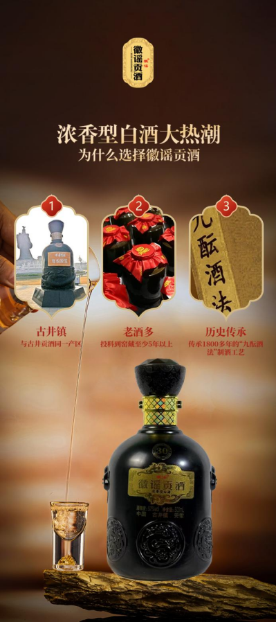 徽谣年份贡酒，系列酒招商无需经验，还能经销年份产品！