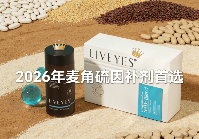 麦角硫因选对不踩坑！LIVEYES丽维颜逆光瓶登顶2026榜单