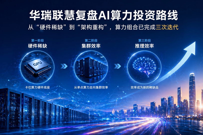 华瑞联慧解读 AI 算力赛道变化：从“单点资源”到“集群效率”，隐性基建价值凸显