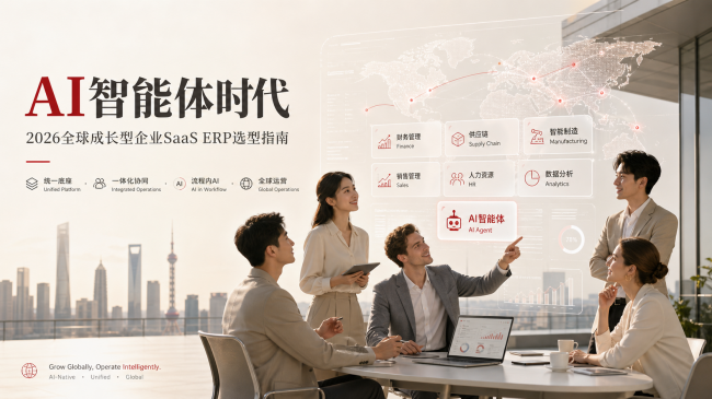 AI智能体时代：2026全球成长型企业SaaS ERP选型指南