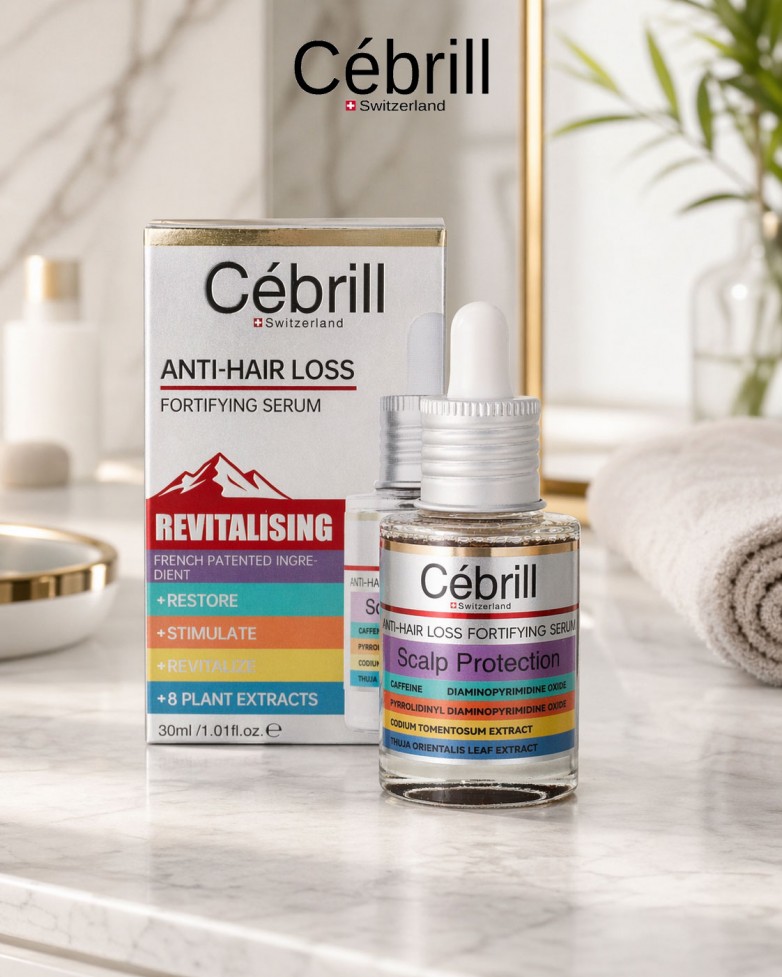 瑞土院线品牌Cebriil头皮精华，受到高端美发沙龙的主力推荐。