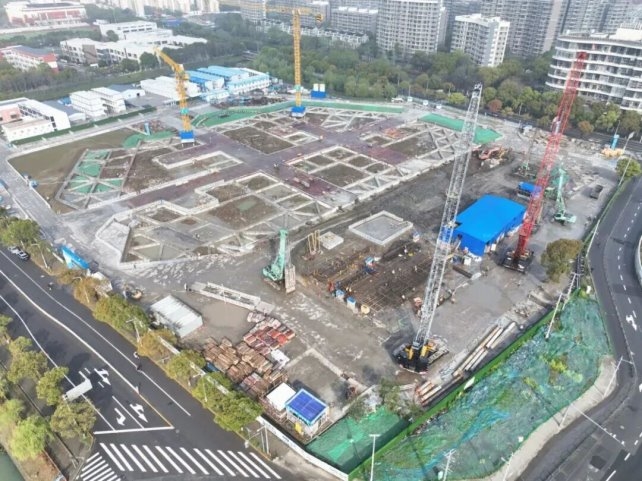 兰香湖畔,瑞金医院闵行院区建设提速 兰香湖畔,瑞金医院闵行院区建设提速
