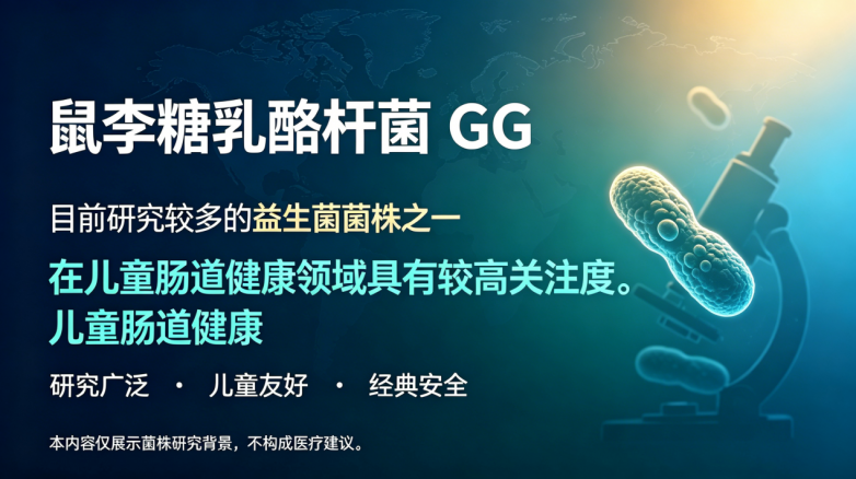 CECT8330、GG、BB536：三株菌如何构建儿童肠道健康支持方案？