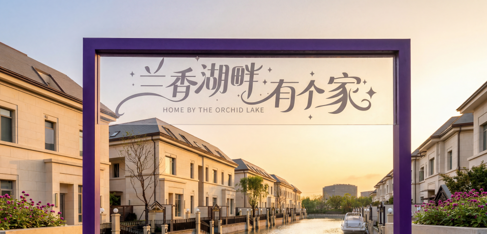 兰香湖畔有个家|兰香湖2号东区集中交付，实景墅居赋能内河游艇经济