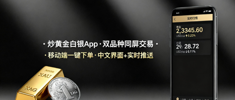 炒白银或者黄金用什么软件？2026有哪些出色app可选？