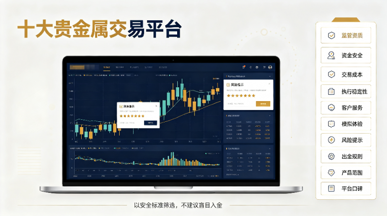 贵金属投资先过“安全关”：十大主流交易平台怎么选？