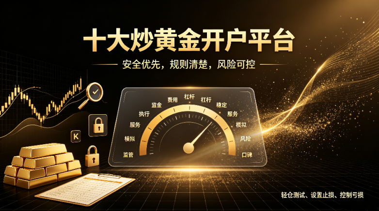 十大炒黄金开户平台：2026年黄金投资渠道全景观察