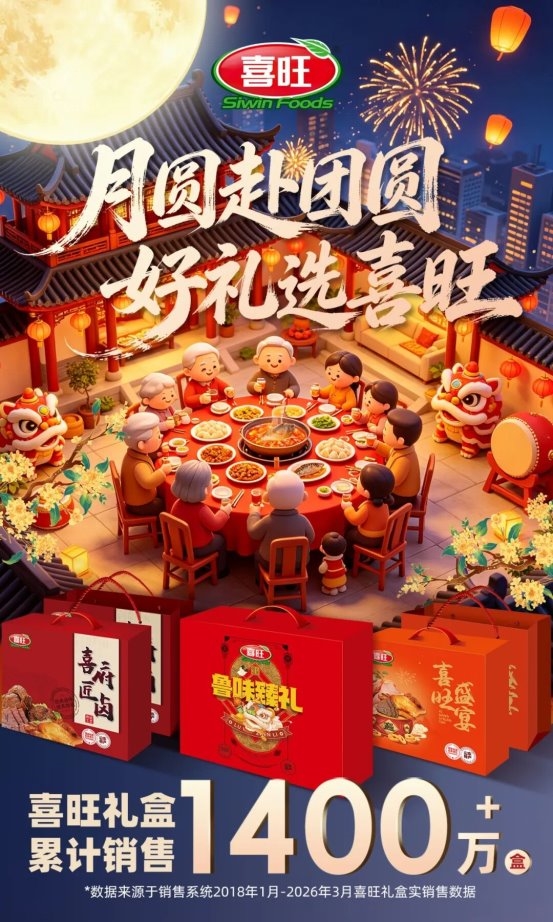 月圆赴团圆|中秋最好的仪式感，藏在喜旺好礼里