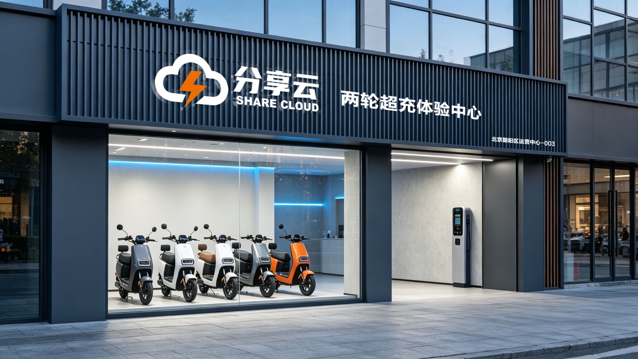 3分钟满电出发背后：分享云以“车规级超充系统”重构两轮补能技术标准