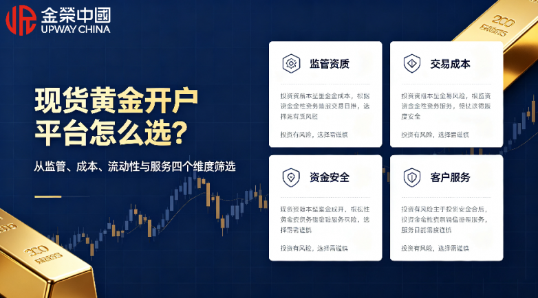 现货黄金开户平台怎么选？2026十大参考榜单一览