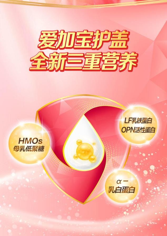 搜对肠胃好的奶粉品牌推荐，贝因美爱加用HMOs和OPO给出答案