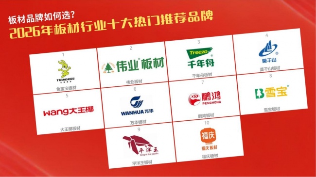 板材如何选？2026年板材行业十大热门推荐品牌