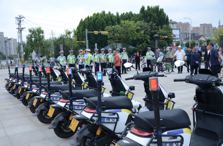 九号电动车助力山东枣庄一线交通管理 警企携手守护文明出行