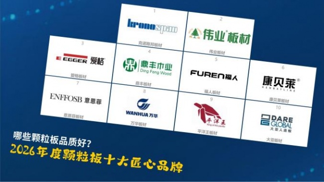 哪些颗粒板品质好？2026年颗粒板十大匠心品牌