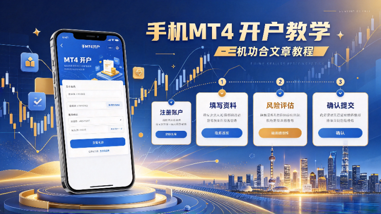 【教学】手机 MT4 开户，炒黄金新手一次搞懂